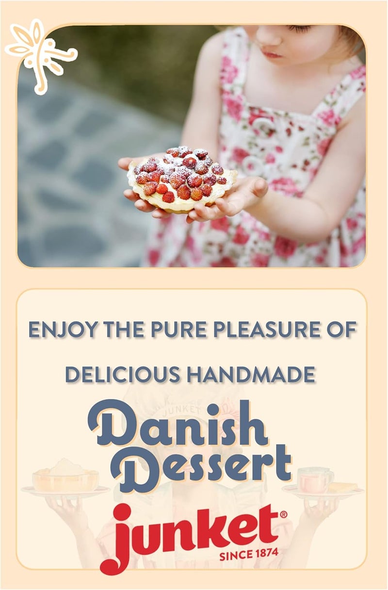 Junket Danish Dessert Raspberry and Strawberry Mix - Image 5